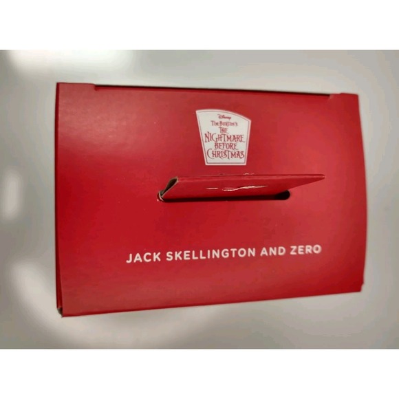 Nightmare Before Christmas Jack Skellington and Zero Hallmark Ornament  Sealed - Picture 5 of 5